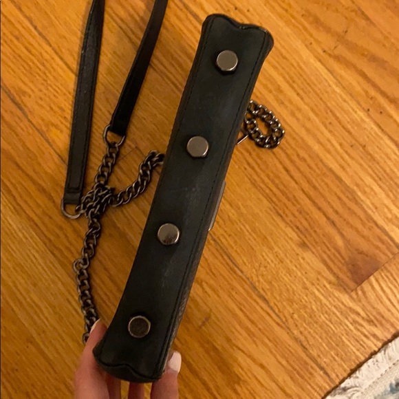 Rebecca Minkoff Black Suede Cross Body - Picture 6 of 8